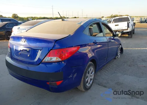 2012 Hyundai Accent Gls из США, поврежденный, VIN KMHCT4AE2CU221811